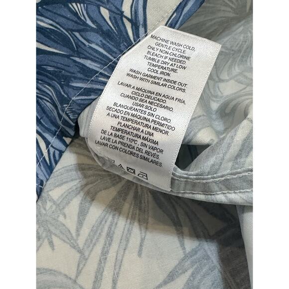 Hurley Blue Casual/Hawaiian Button Down Shirt Size XXL NWT - Picture 4 of 7